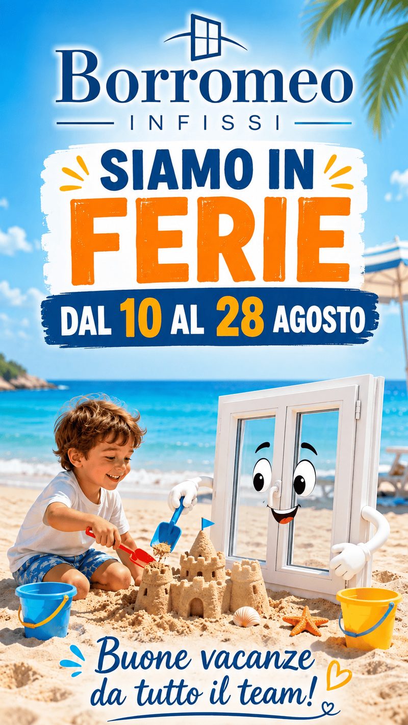 Chiusura per ferie estive 2026